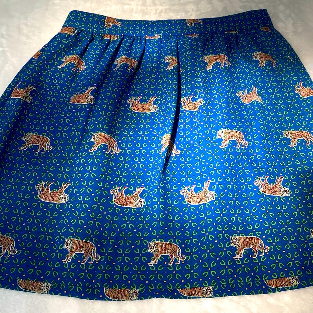 J. Crew Mercantile Tiger skirt size 4
